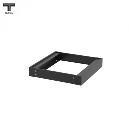 ТЕЛКОМ С.СТ.1.6.6.9005М Цоколь 600х600х100мм, для шкафов серии TC, цвет черный (RAL9005М)