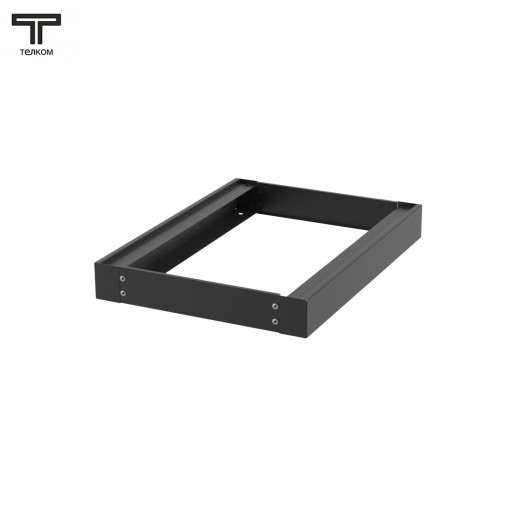ТЕЛКОМ С.СТ.1.6.8.9005М Цоколь 600х800х100мм, для шкафов серии TC, цвет черный (RAL9005М)