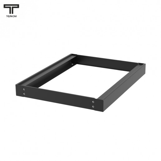 ТЕЛКОМ С.СТ.1.8.10.9005М Цоколь 800х1000х100мм, для шкафов серии TCМ, цвет черный (RAL9005М)