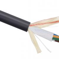 Cabeus SEG-9-01х12-FW-PE-OUT Кабель волоконно-оптический 9/125 одномодовый, 12 волокон, loose tube, подвесной, для внешней прокладки (-40C ~ +70), PE, черный