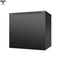 ТЕЛКОМ TL-9.6.3-M.9005МА Шкаф настенный 9U 600x350x490мм (ШхГхВ) телекоммуникационный 19", дверь металлическая, цвет черный (RAL9005МА) (4 места)