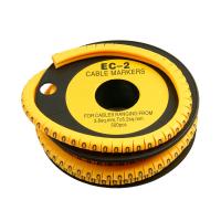 Cabeus EC-2-0 Маркер для кабеля д.7.4мм, цифра 0